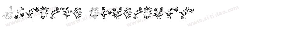 Eutemia Ornaments字体转换